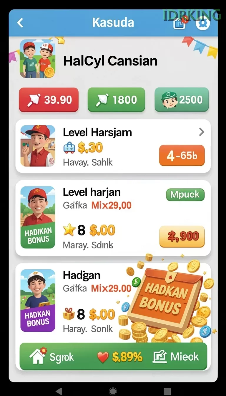 Cuplikan layar API88 — aktivitas
