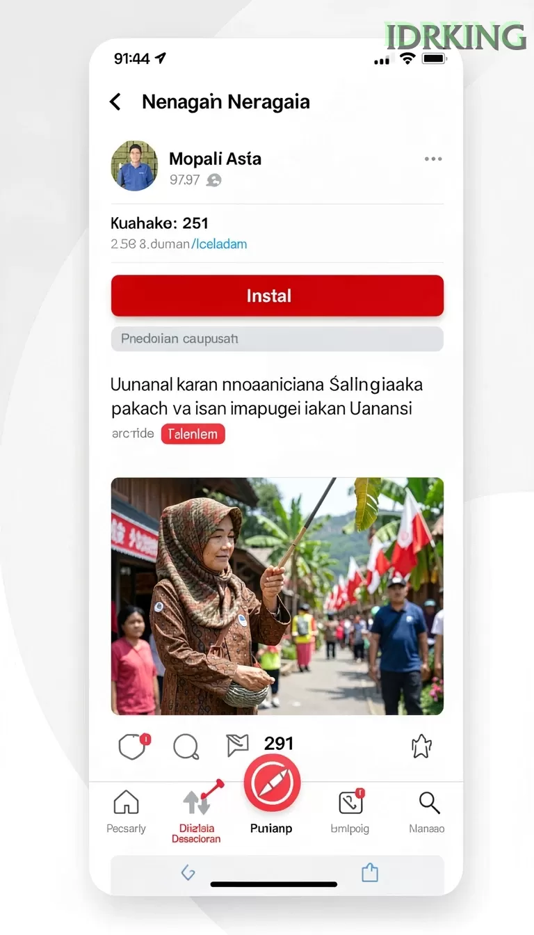 Cuplikan layar PPV99 — halaman utama