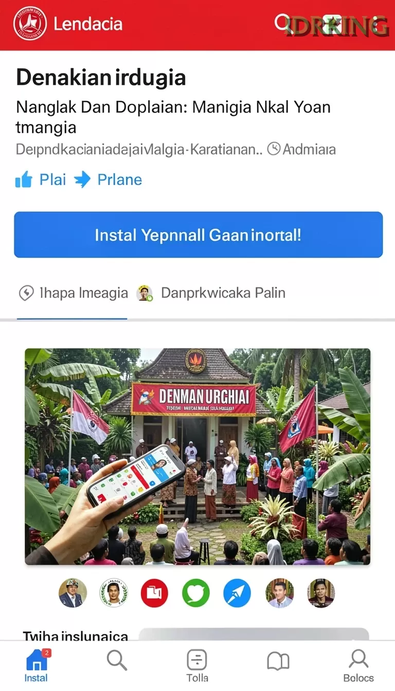 Cuplikan layar API88 — halaman utama