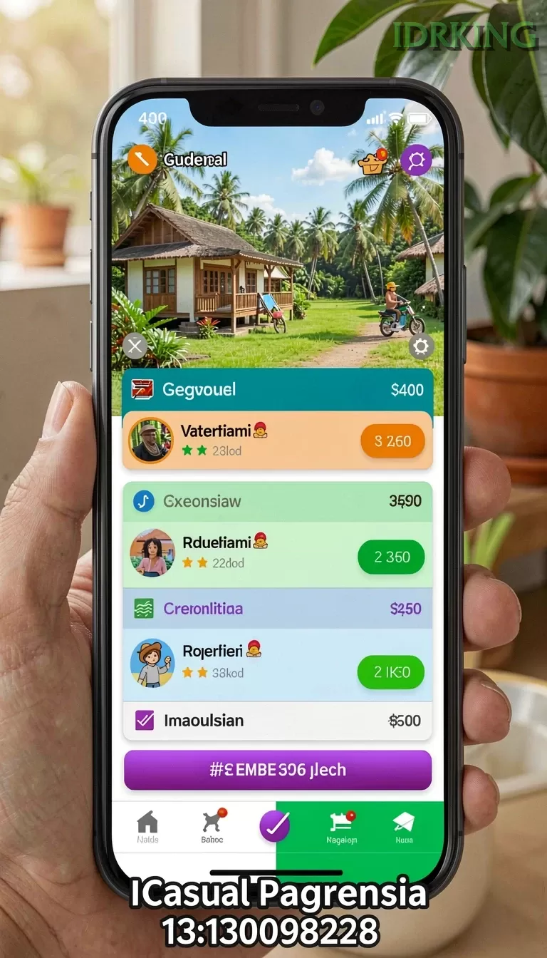 Cuplikan layar RT88 — menu navigasi